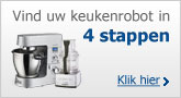 Vind uw keukenrobot in 4 stappen