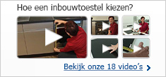 inbouw video oven