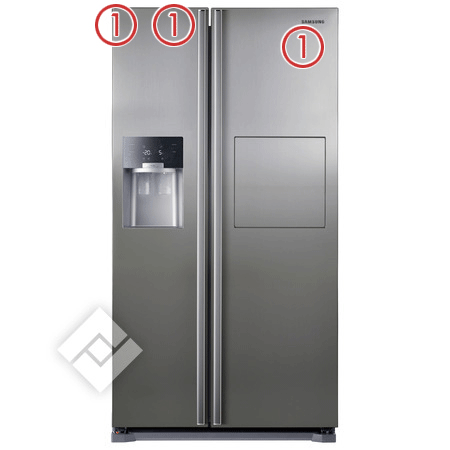 Filtre à eau d'origine pour Réfrigérateur SAMSUNG RS7577THCSP