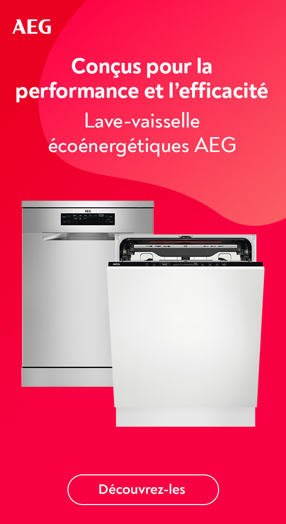 Lave-vaisselle conergtiques AEG : conus pour la performance et lefficacit