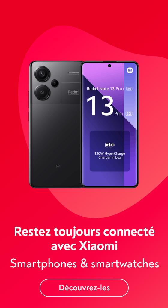 Restez toujours connect avec les smartphones et montres connectes de Xiaomi