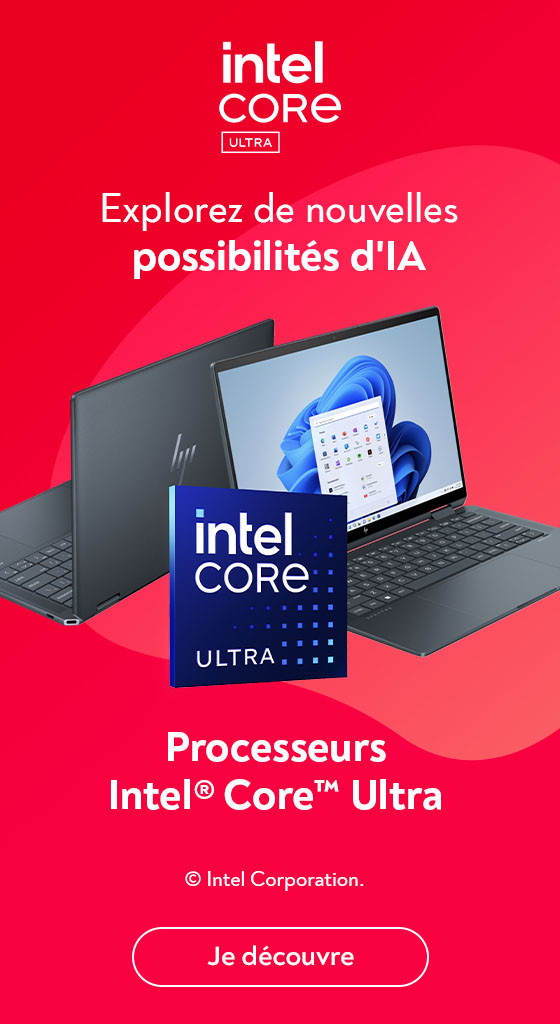 Nouvelles possibilits d'IA avec le processeur Intel Core Ultra