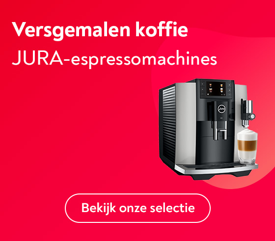 Volautomatische espressomachines van JURA: versgemalen koffie, niet uit capsules