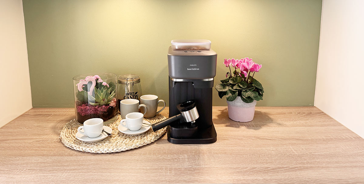 Voor jou getest: de koffiemachine Philips Baristina