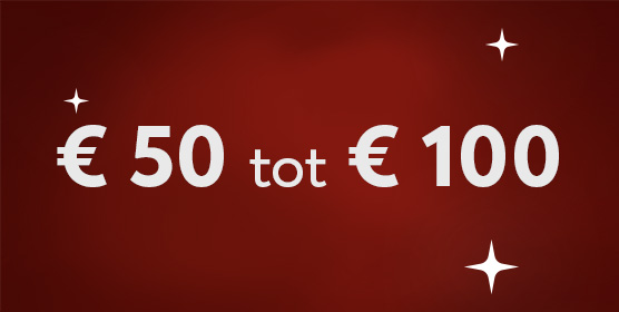 Cadeaus tussen 50 en 100 euro