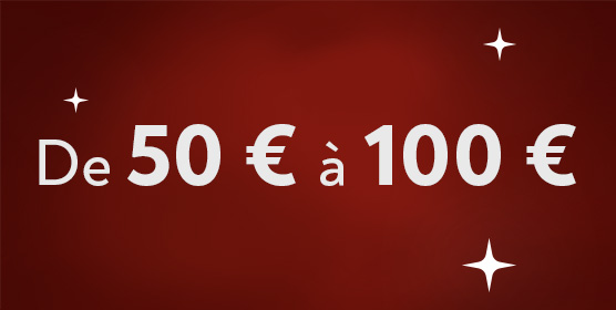 Cadeaux entre 50 et 100 euros 