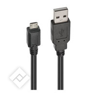 ACCSUP CABLE USB TO MICRO USB 3M