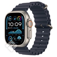 APPLE Watch Ultra 2 GPS + Cellular 49mm Botier en titane naturel , Bracelet Ocan marine