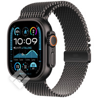 APPLE Watch Ultra 2 GPS + Cellular 49mm Black Titanium Case with Black Titanium Milanese Loop - L