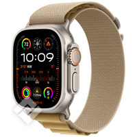 APPLE Watch Ultra 2 GPS + Cellular 49mm Botier en titane naturel , Boucle Alpine Sahara - Large