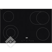 Plaque de cuisson induction encastrable noire 90cm Induction Pro 5 foyers  dont 1 flexi-zone + fonction InTouch NOVY Mon Espace Cuisson