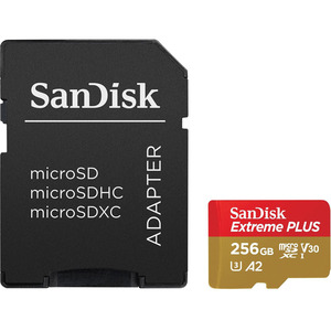 SANDISK MICROSDXC EXTR.PLUS 256GB