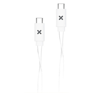 WEFIX FLAT CABLE USB-C 1M WH - USB-kabel voor smartphone of tablet