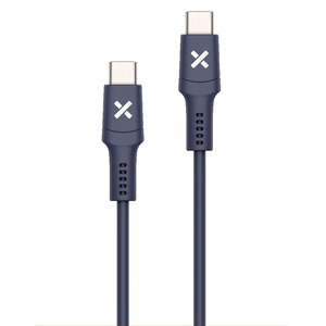 WEFIX USB-C/USB-C 60W 1M BLUE - USB-kabel voor smartphone of tablet