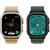 APPLE Watch Ultra 2 GPS + Cellular 49mm Black Titanium Case with Dark Green Alpine Loop - Medium