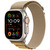 APPLE Watch Ultra 2 GPS + Cellular 49mm Botier en titane naturel , Boucle Alpine Sahara - Large