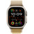 APPLE Watch Ultra 2 GPS + Cellular 49mm Botier en titane naturel , Boucle Alpine Sahara - Large