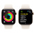 APPLE Watch Series 10 GPS + Cellular 42mm Botier en titane or , Bracelet Sport lumire stellaire - S/M