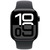 APPLE Watch Series 10 GPS 42mm Botier en aluminium noir de jais , Bracelet Sport noir - M/L