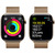 APPLE Watch Series 10 GPS + Cellular 46mm Botier en titane or , Bracelet Milanais or - M/L