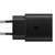 SAMSUNG CHARGER 25W USBC BLACK