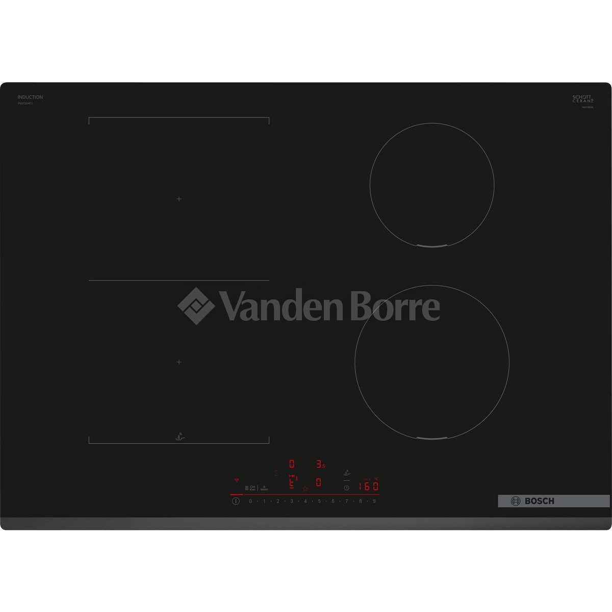 Acheter votre plaque électrique, vitrocéramique ou induction bosch - Vanden  Borre