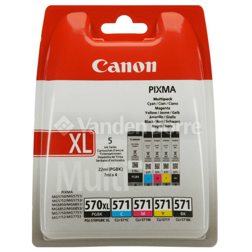 SX For Canon 570 For Canon 571 570XL 571XL PGI570 Pixma MG7750