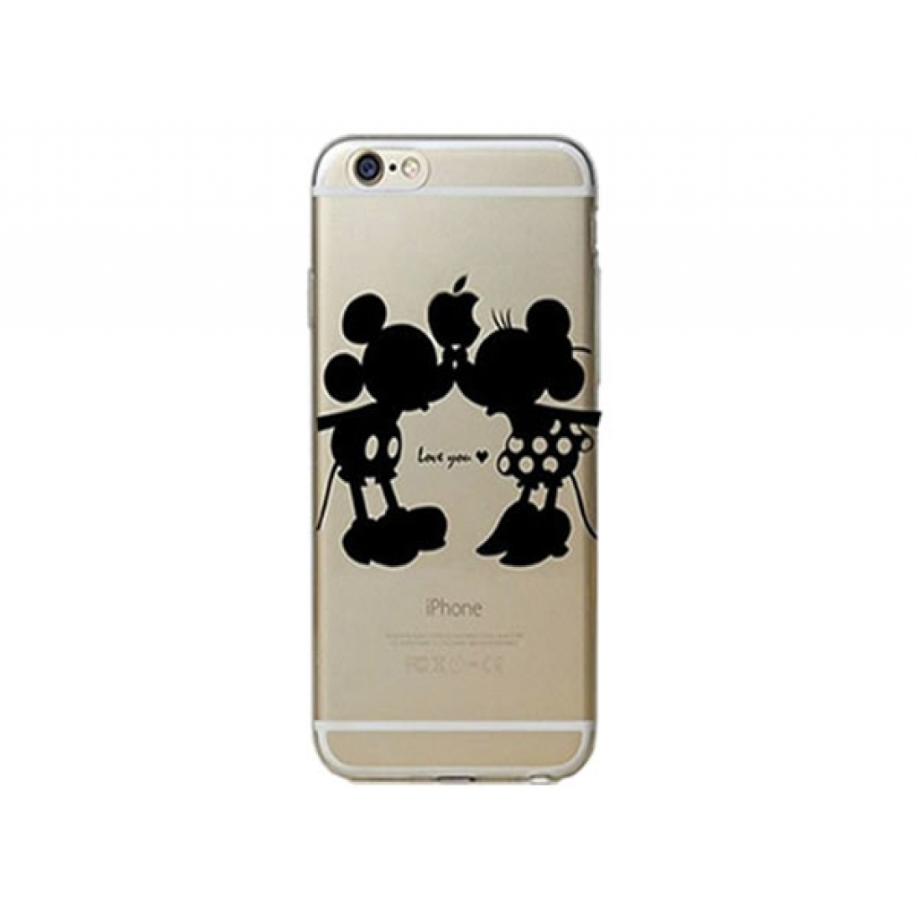 Iphone 5c softcase hoesje met Mickey & Minnie Mouse | Vanden Borre