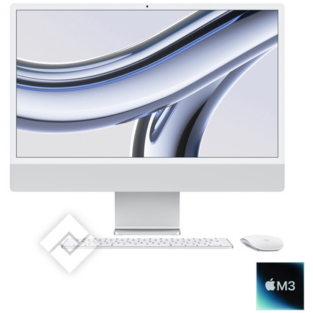 APPLE iMac 24 (2023) M3 8-core GPU 256Go Silver