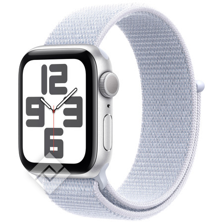 APPLE Watch SE GPS 40mm Silver Aluminium Case with Blue Cloud Sport Loop