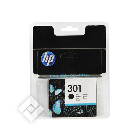 HP Cartouche d'encre n°301 (CH561EE) - Noir - Cartouche d'encre HP sur