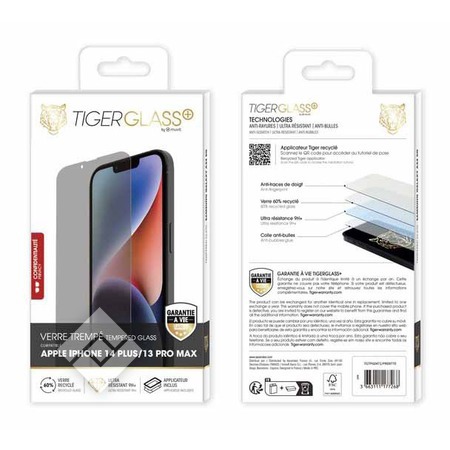 Protection d'écran pour smartphone Tigerglass Verre trempé