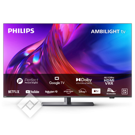 TV PHILIPS THE ONE AMBILIGHT 3 UHD 4K 85 POUCES 85PUS8808 (2023