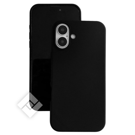 PRODEBEL COVER PREMIUM LIQUID SILICONE IPHONE 16 PLUS BLACK