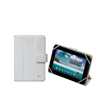 Rivacase RivaCase Universele Tablet case 7 Inch (Samsung Galaxy tab, Acer, Asus, Lenovo) - Wit Vanden Borre