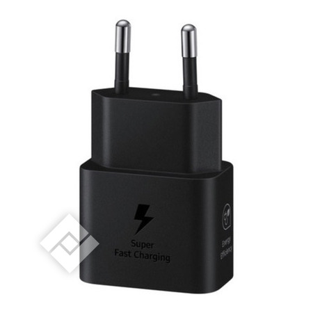 SAMSUNG CHARGER 25W USBC BLACK