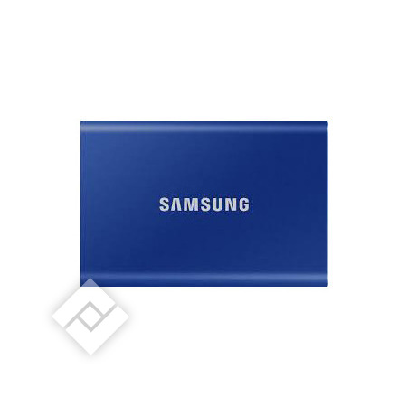 Scheur bezoek bijvoorbeeld SAMSUNG EXTERNE HARDE SCHIJF SSD T7 500GB BLUE | Vanden Borre