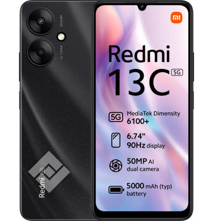 XIAOMI REDMI 13C 5G 128GB BLACK