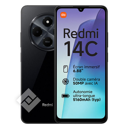 XIAOMI REDMI 14C 8/256GB MIDNIGHT BLACK